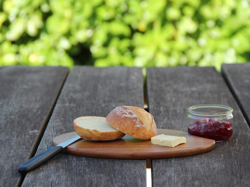 Kaffee und Kuchen im Wandercafé